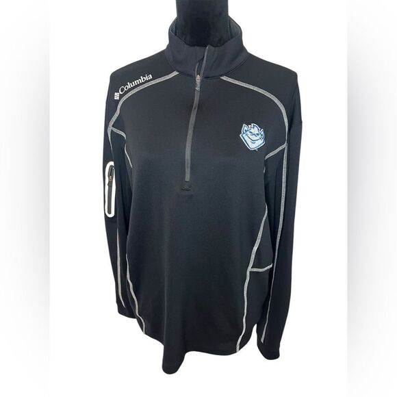 COLUMBIA MENS ST LOUIS UNIVERSITY SLU BILLIKENS COLLEGE BLACK PULLOVER - Picture 1 of 9